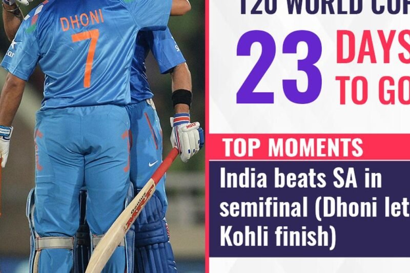 T20 World Cup, 23 days to go: Top moments- India beats SA in semifinal as Dhoni lets Kohli finish